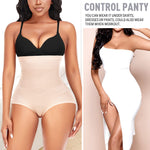 Werena Tummy Control Shapewear Panties for Women High Waist Cincher Shaping Underwear Panty Girdle(#14 Slimming Beige-old1, Medium)