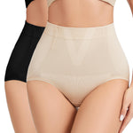 FVACPJ Tummy Control Shapewear Panties - High Waisted Shapewear Underwear for Women Body Shaping Briefs Seamless Panty Girdle