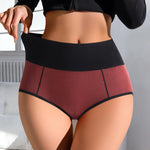 ORLAROY High Waisted Underwear for Women Cotton Tummy Control Ladies Panties Postpartum Breathable Full Coverage Briefs Pack XL