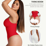 FeelinGirl Women Shapewear Bodysuits Tummy Control Bodysuit Thong Slimming Full Bust Shapewear Body Shaper XL-XXL
