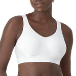 Bali Women's Comfort Revolution Shaping Wirefree Bra, White, Small