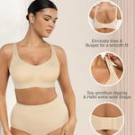 Wireless Push Up Bra for Women No Underwire Comfort Soft Daliy Bras, Wirefree Bralette Full Coverage Support Bras with Straps