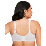 Glamorise Full Figure Plus Size MagicLift Minimizer Bra Wirefree #1003 White