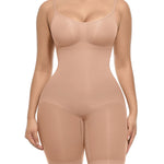 Lover-Beauty Shapewear Bodysuit Tummy Control Butt Lifter Body Shaper for Women Dark Beige XL/XXL