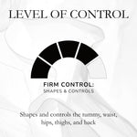 Naomi & Nicole Women's Back Magic Firm Control High-Waist Thigh Slimmer Shapewear, 7089-Black-M