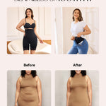 CYDREAM Shapewear for Women - High-Waisted Tummy Control Shorts Butt Lifting Panties Thigh Slimmer Faja Body Shaper Underwear (Black, Large)