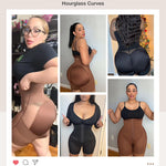 Lover-Beauty Tummy Control Shapewear for Women Strapless Fajas Body Shaper Shorts Butt Lifter Girdle Skin M