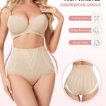 FVACPJ Tummy Control Shapewear Panties - High Waisted Shapewear Underwear for Women Body Shaping Briefs Seamless Panty Girdle