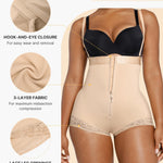 SHAPELLX Womens Shapewear Briefs Tummy Control Fajas Slimming Body Shaper Butt Lifting Panties Strapless Bodysuit Beige XL