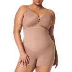 SPANX SPANXsculpt Power Series High-Waisted Boyshort - For All Hemline Lengths - Core Control Shapewear - Seamless Underwear - Cafe Au Lait - Medium