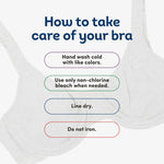 Fruit of the Loom Women's Unlined Underwire Bra - Cotton & Spandex Blend for Natural Shape and Flexibility, Blk/ White 86ck/ Grey Heather, 38DD