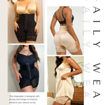 SHAPELLX Faja Body Shaper High Waisted Shapewear for Women Tummy Control Strapless Shapewear Butt Lifting High Compression Shorts (Beige, X-Large)