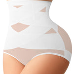 CYDREAM Shapewear for Women Tummy Control Panties High Waisted Butt Lifting Panties Faja Body Shaper (White, XX-Large)