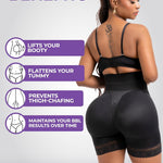 Snatched Body 002419 High Waisted Colombian Shapewear Faja BBL Short
