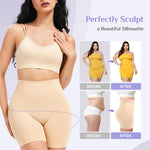 YADIFEN Shapewear for Women Tummy Control, Mid Waist Body Shaper Shorts Butt Lifting Seamless Shapewear Under Dresses