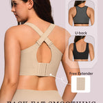 OEAK Womens Wireless Jelly Bra Plus Size Supportive Seamless Bras Full Coverage Push Up Comfortable No Underwire Tshirt Bras Creamy Beige L