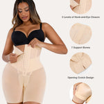 Lover-Beauty Tummy Control Shapewear for Women Strapless Fajas Body Shaper Shorts Butt Lifter Girdle Skin M