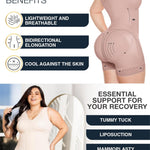 Sonryse Post Surgery Compression Garment Stage 2 Faja Lipo BBL Fajas Colombianas Mocha 3XL