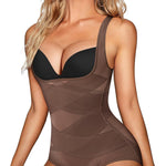 REYEOGO Shapewear Bodysuit for Women Tummy Control Butt Lifter Panty Hi-Waist Trainer Stomach Body Shaper Slimming Girdles