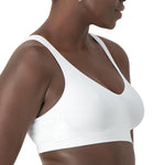 Bali Women's Sure Size Wire Free Bra, White, Medium, DF3484