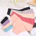 ROSYCORAL Women’s Seamless Bikini Panties Soft Stretch Invisibles Briefs No Show Hipster Underwear cheeky 9 pack XS-L (M)