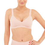 SPANX Smooth Bra-Llelujah! Lightly Lined Bralette - Wire-Free - Comfortable Support - Wireless Bra - Dig-Free Straps - Vintage Rose - Medium