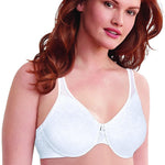 Bali Women's Minimizer Bra, Satin Tracings Underwire Bra, Bustline Slimmer, Full Coverage Bra