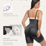Lover-Beauty Fajas Colombianas Shapewear for Women Tummy Control Strapless Body Shaper Butt Lifting Shorts Postpartum Faja, Black, XXL