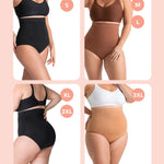 SHAPERMINT Shapewear for Women - Seamless Shapewear Tummy Control Panty, Body Shaper, Tummy Control Underwear for Women Black