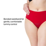 SPANX SPANXsmooth Undie-tectable Brief - Comfortable Core Control - Invisible Shapewear Underwear - No Visible Panty Lines - Spanx Red - Medium