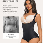 Lover-Beauty Tummy Tuck Compression Garment for Women Shapewear Bodysuit Tummy Control Fajas Colombianas Butt Lifting Shapewear Shaping Gridles Black XL