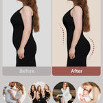 Vertvie Tummy Control Shapewear Shorts for Women Butt Lifting Body Shaper Shorts High Waisted Seamless Girdles Under Dress(Nude,Medium)