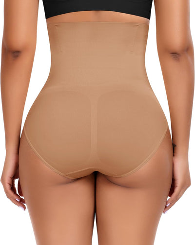 Werena Tummy Control Shapewear Underwear for Women Seamless Girdle Panty High Waist Shaping Panties Slimming Shaper
