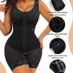 SHAPERX Women's Fajas Colombianas Tummy Control Shapewear Postpartum Full Body Shaper Butt Lifter Bodysuit