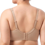 HSIA Bras for Women Minimizer Full Coverage, Plus Size T Shirt Unlined Underwire Smooth Bra, Seamless Cups Joan Ultimate Soft