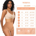 Werena Shapewear Tummy Control for Women Shaping Girdle Briefs Slimming Underwear(01# Mid-waisted Latte(boneless),Small)