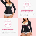 Gotoly Women Waist Trainer Slim Shapewear Tummy Control Corset Post Surgical Compression Top (Black, Small)