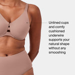 SPANX Low Profile Minimizer Cafe Au Lait 36C