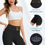 FRESBEIT Cooling Slip Shorts for Under Dress Women Anti Chafing Seamless High-Wasited Shapewear Short Workout Biker Shorts