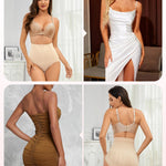 FVACPJ Tummy Control Shapewear Panties - High Waisted Shapewear Underwear for Women Body Shaping Briefs Seamless Panty Girdle
