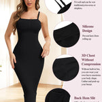 JOYSHAPER Strapless Shapewear Slip for Women Under Dress Tummy Control Shapewear Full Slip Body Shaper Slip