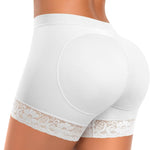 Werena Padded Underwear for Women Butt Lifting Panties Tummy Control Shapewear Butt Pads Lace Booty Enhancer Panty