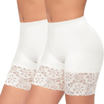 Slip Shorts for Under Dresses Women Anti Chafing Underwear Seamless Boyshorts Panties Lace Under Shorts