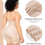 SHAPELLX Shapewear Bodysuit for Women Full Body Shaper Tummy Control Butt Lifter Thigh Slimmer Daily Life 6XL
