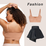 Women's Wireless Bra Unlined Comfort Bralette No Underwire Soft T-Shirt Bras Seamless Skin Small