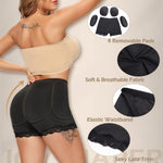 JOYSHAPER Padded Underwear for Women Butt Lifting Shapewear Fake Butt Pads Enhancer Shorts