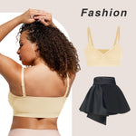 Bras for Women No Underwire Soft Wireless Bralettes Unlined Cami Sports Bra Comfort Beige X-Large