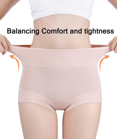 Miajiins Postpartum C Section Compression Cotton Underwear High Waisted Full Coverage Panties M101-3PK-5