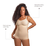 Isavela Body Suit Panty Length Plastic Surgery Compression Garment W/Bra (BB02) (XS, Black)