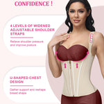 SHAPSHE Waist Trainer for Women, Tummy Control Sports Girdle, Workout Body Shaper with Adjustable Shoulder Strap